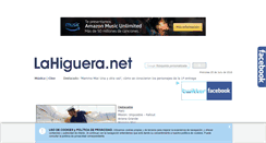 Desktop Screenshot of lahiguera.net